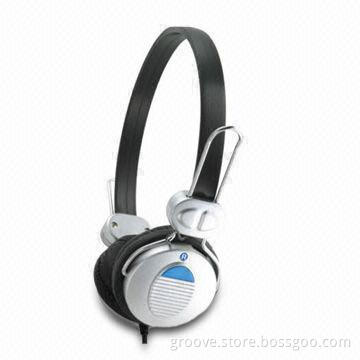 Wired Headphone with Frequency Response of 15Hz to 20KHz, with Cushioned Ear Pads